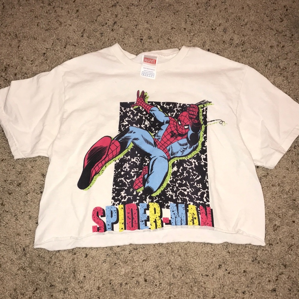 Spider-Man crop top!!! 🕸
